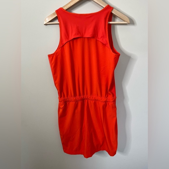 Athleta Expedition Dress Bright Orange Size 4 - Picture 2 of 10